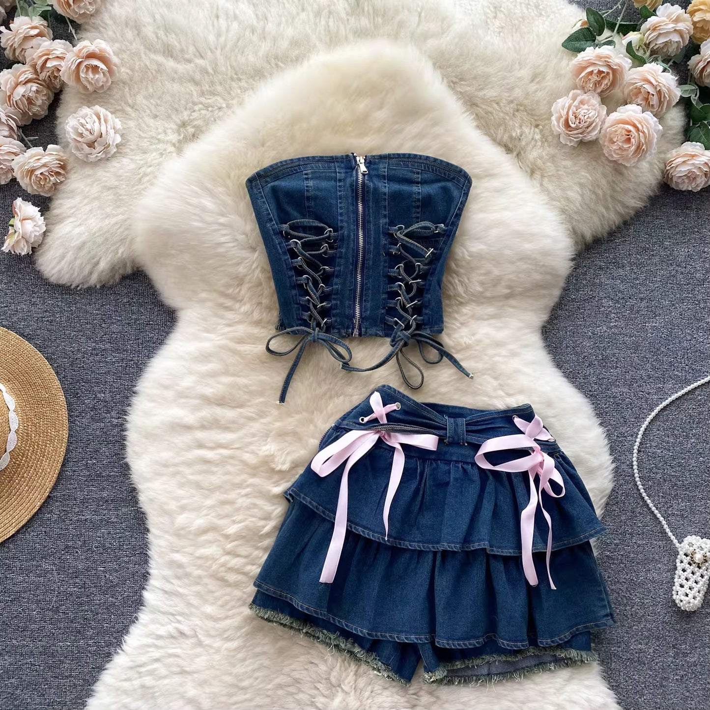Denim Mini Dress