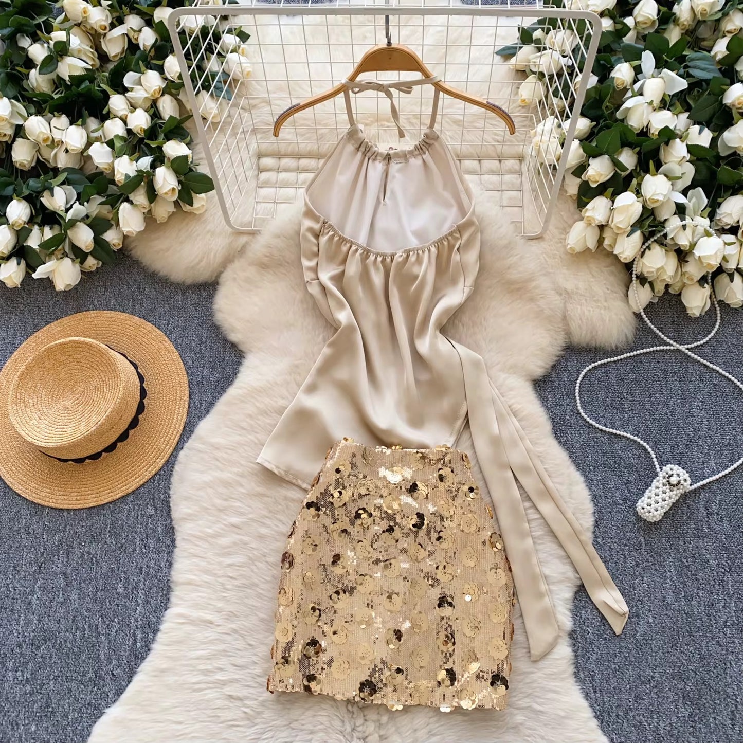 Marjo Skirt Set