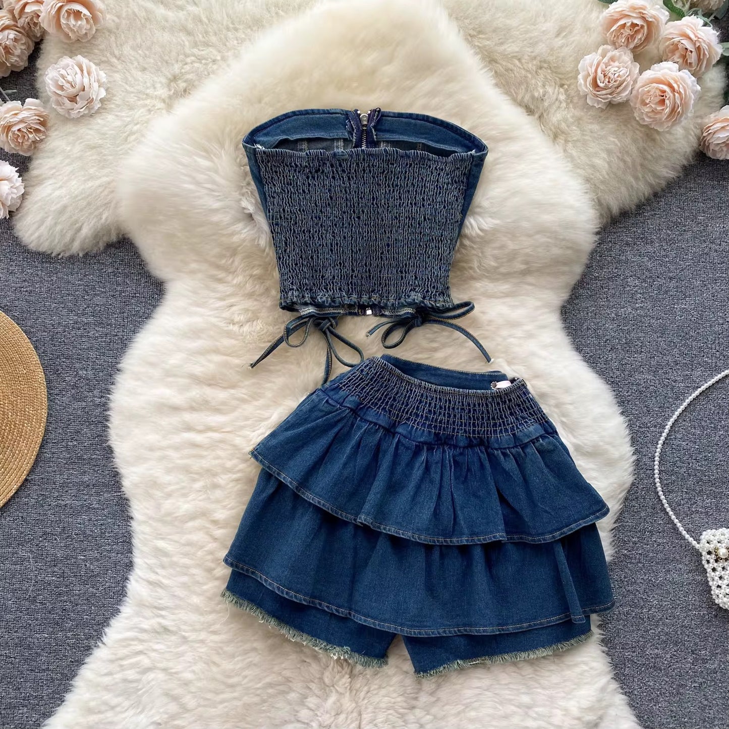 Denim Mini Dress