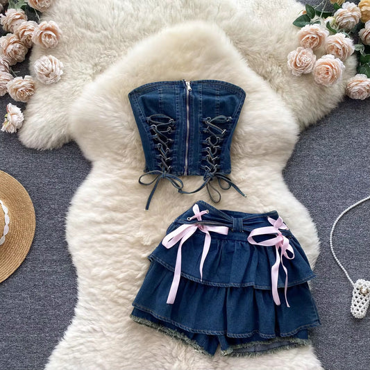 Denim Mini Dress