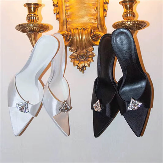 Diamente Mule Heel