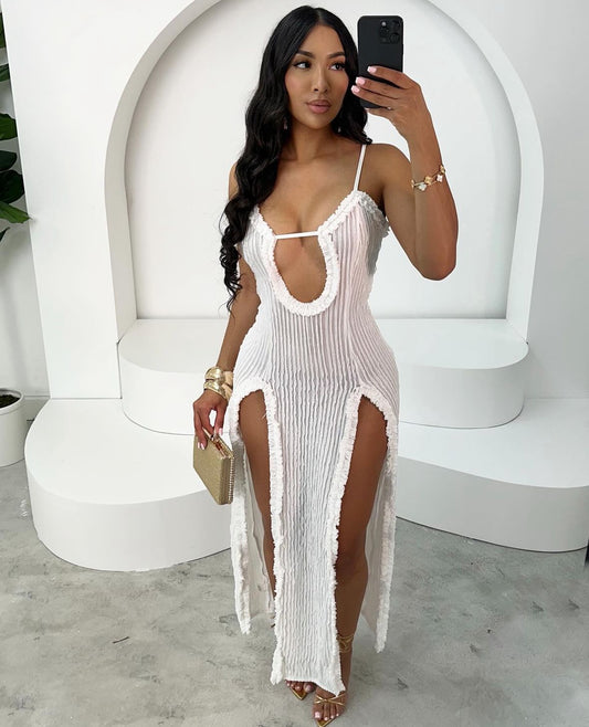 Divine Slit Dress