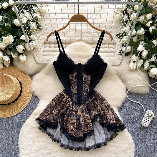 Cheetah Mini Dress